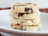 White Chocolate Cranberry Tea Cookies