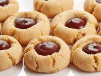Chocolate Thumbprint Cookies